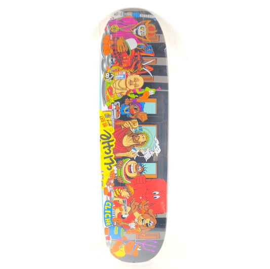 Cliche Last Supper Cruiser Multi Color Size 8.75" Skateboard Deck
