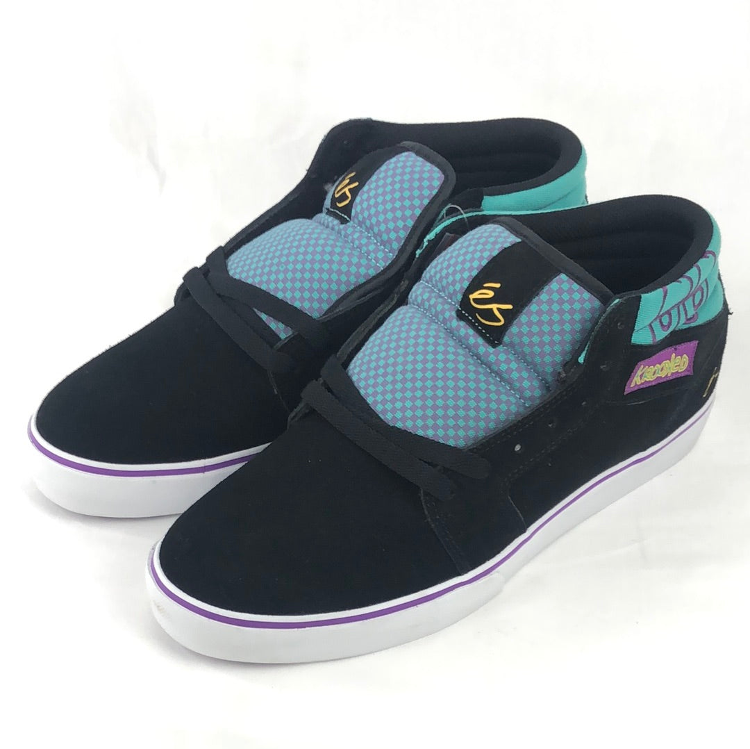 ES First Blood Mid Bobby Worrest Krooked Collab Black Green White 2010 U.S. Mens Size 10.5