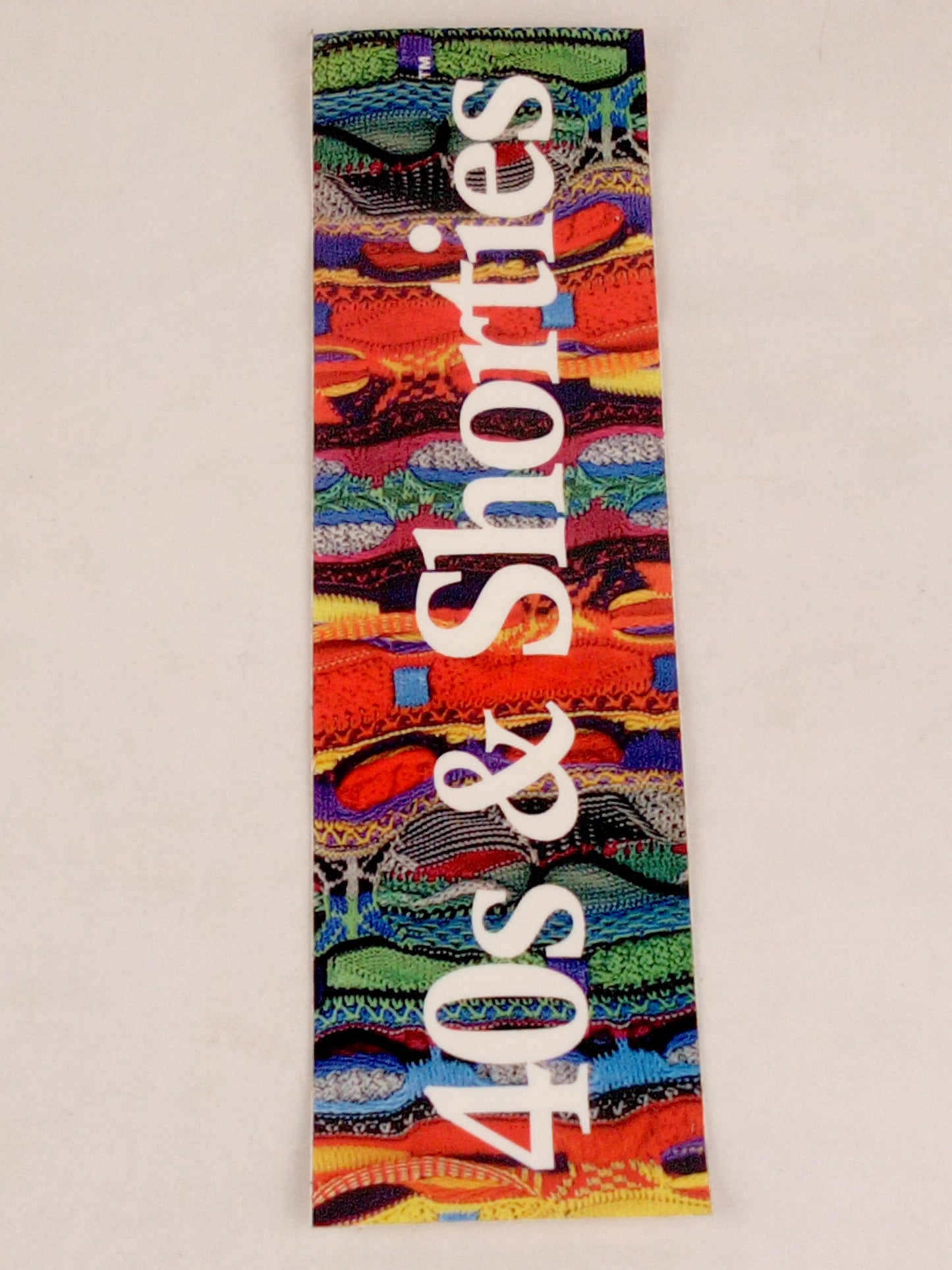 40s & Shorties Multicolor 9" x 2.5" Sticker