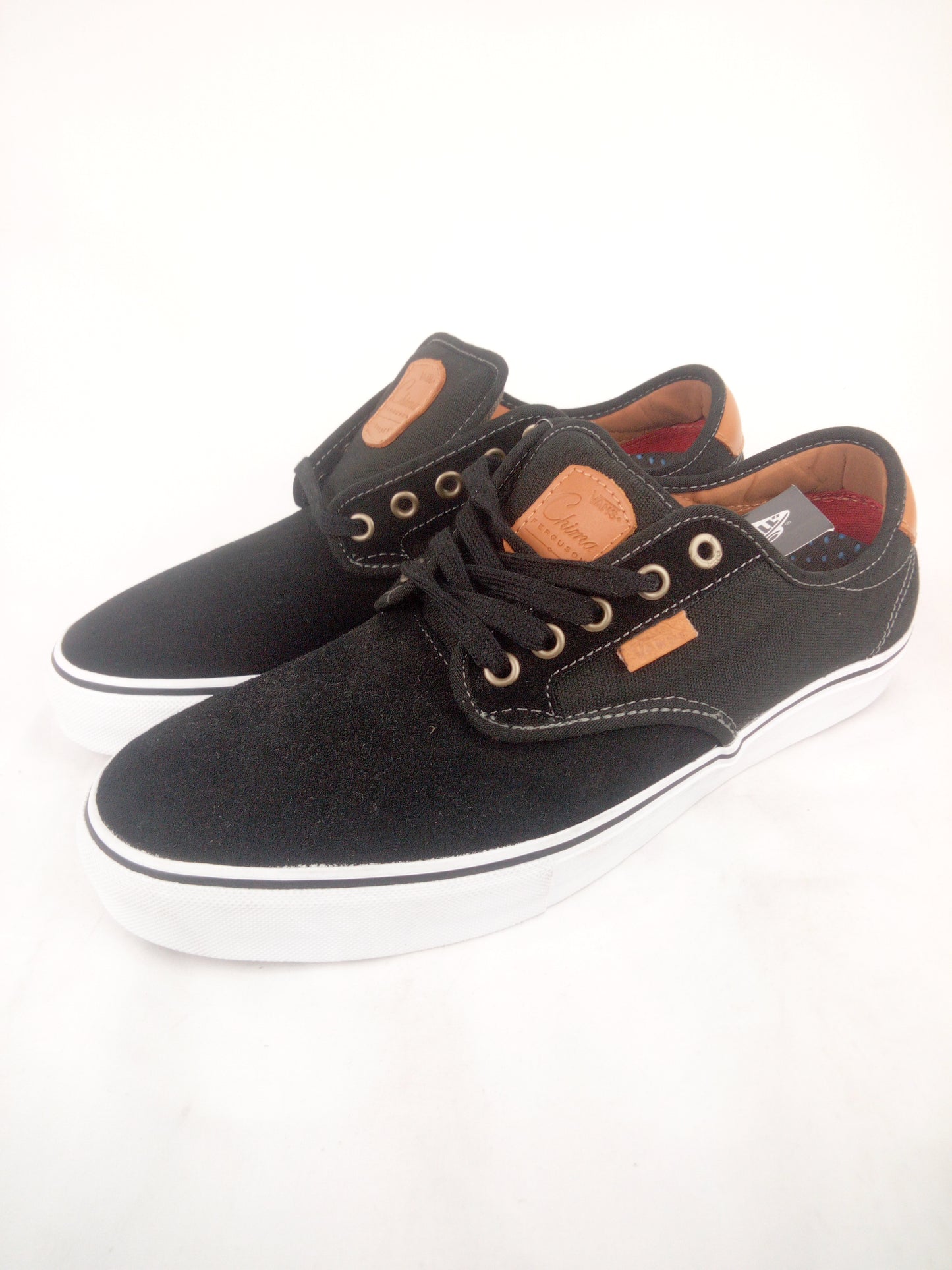 Vans Chima Ferguson Pro Black White Tan Mens Size 10 Shoes
