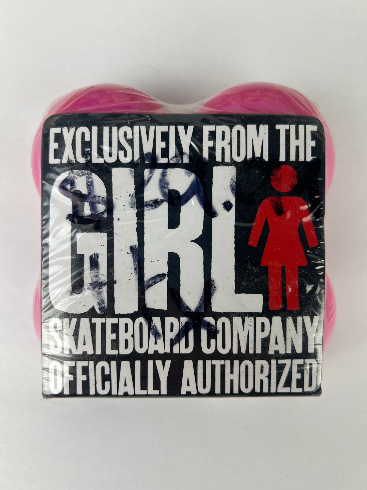 Girl Girl SK8 CO Staple Shape Pink Blue White Size 54MM Vintage NOS Wheels