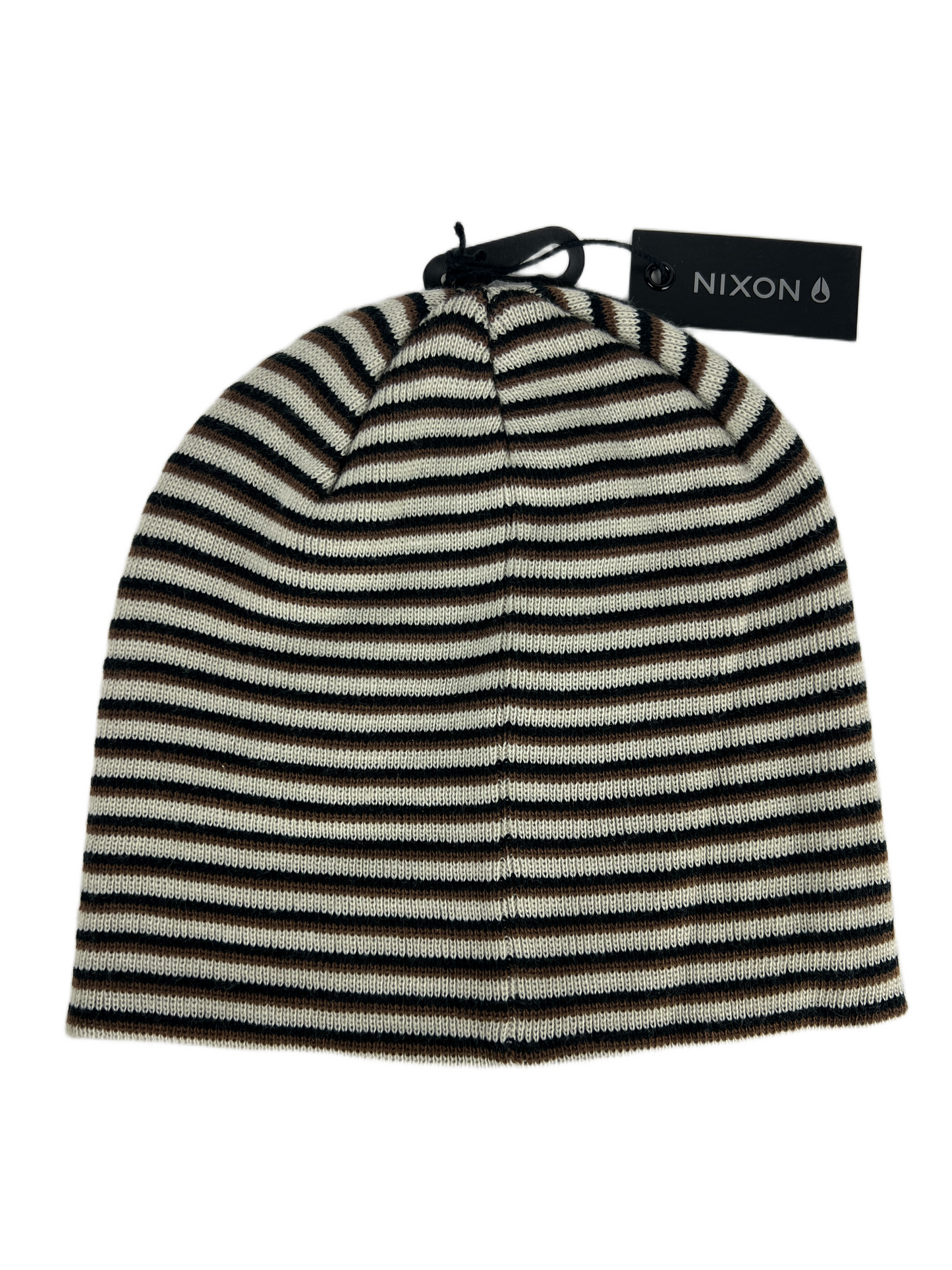 Nixon Scaled Bone Black Bronze One Size Fits All Vintage Beanie 1997