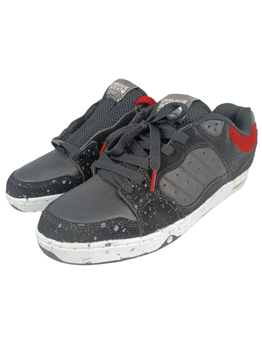 DVS Zered O.I. Zered Bassett Black Speckle Nubuck Size 11 Shoes