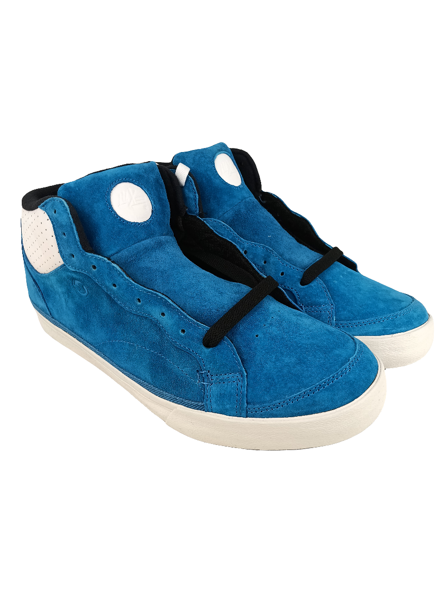 DVS Standard Hi Luxe Sky Blue Suede Size 10.5 Shoes