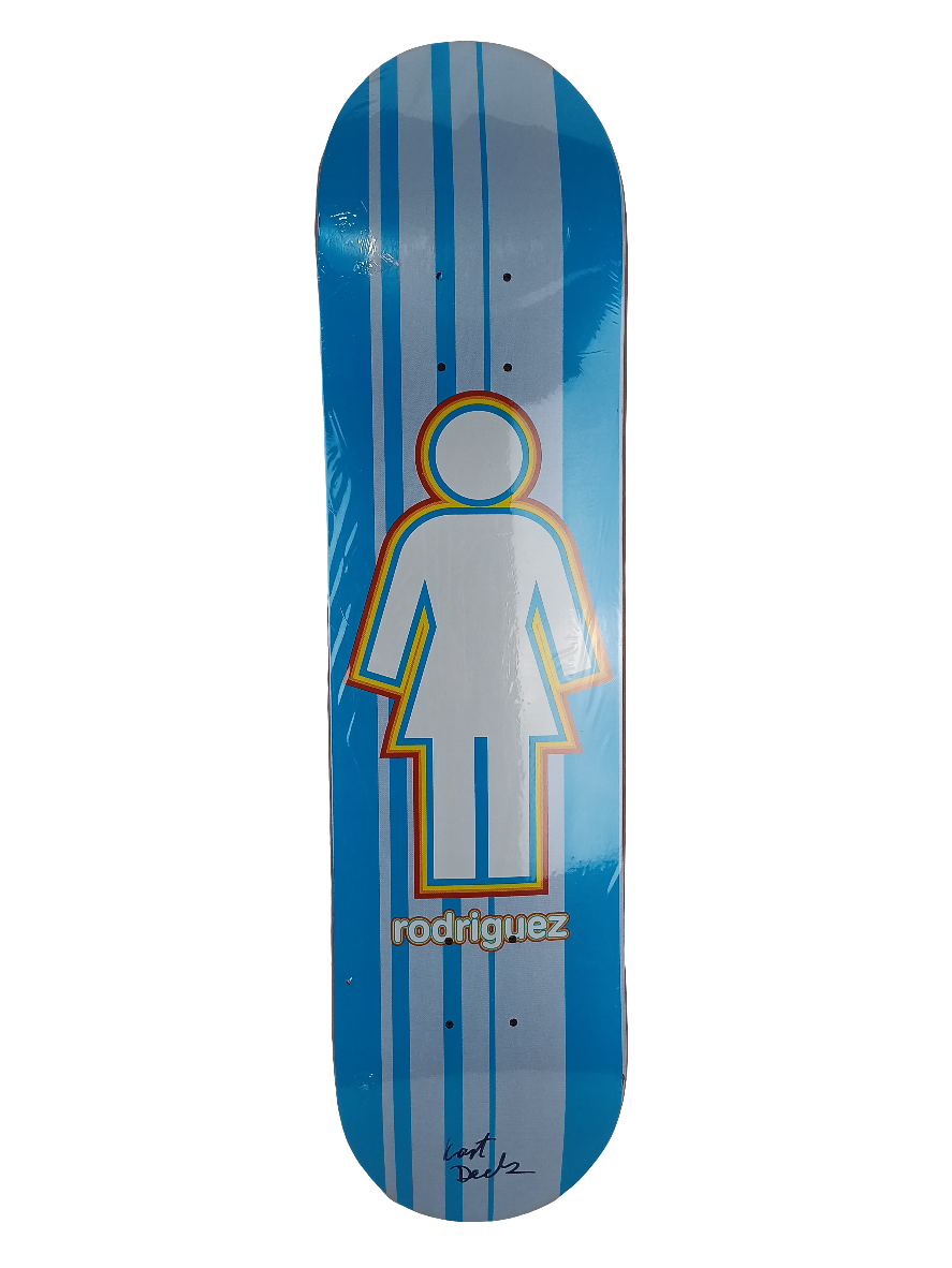 Girl Paul Rodriguez Last Pro Model Rainbow Girl Logo Blue White