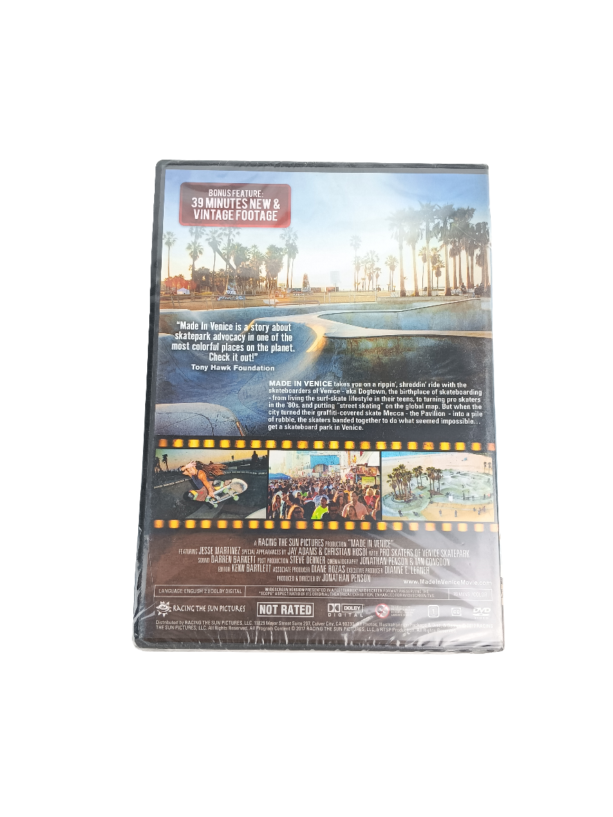 Made In Venice 2017 Sealed DVD Video