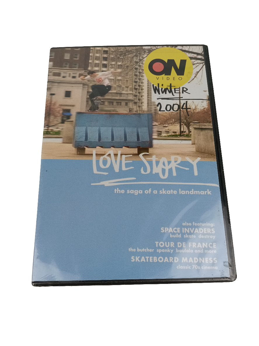On Skateboarding Love Story Love Park Winter 2004 Edition Sealed DVD Video