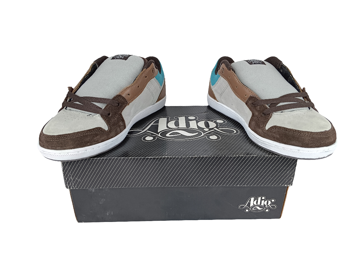 Adio Solo By Selego Brown/Grey/Teal US Mens Size 10