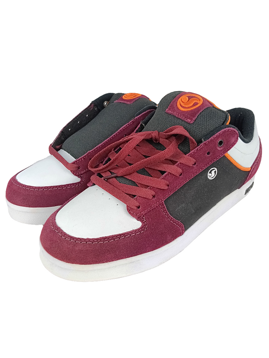 DVS Wilson 5 OI Burgundy Black Suede U.S. Mens Size 10.5