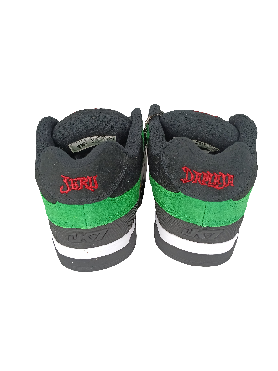DC Kalis JK7 Josh Kalis X Jeru The Damaja Black Green Size 9.5 Shoes