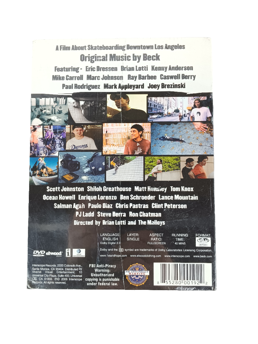Elwood Clothing 1st & Hope A Film About Skateboarding Downtown Los Angeles 2006 Sealed DVD Video