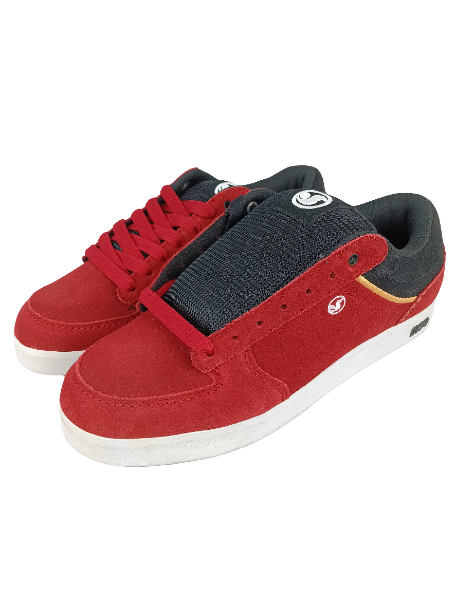 DVS Wilson 5 Red Suede Us Mens Size 9.0 Shoes