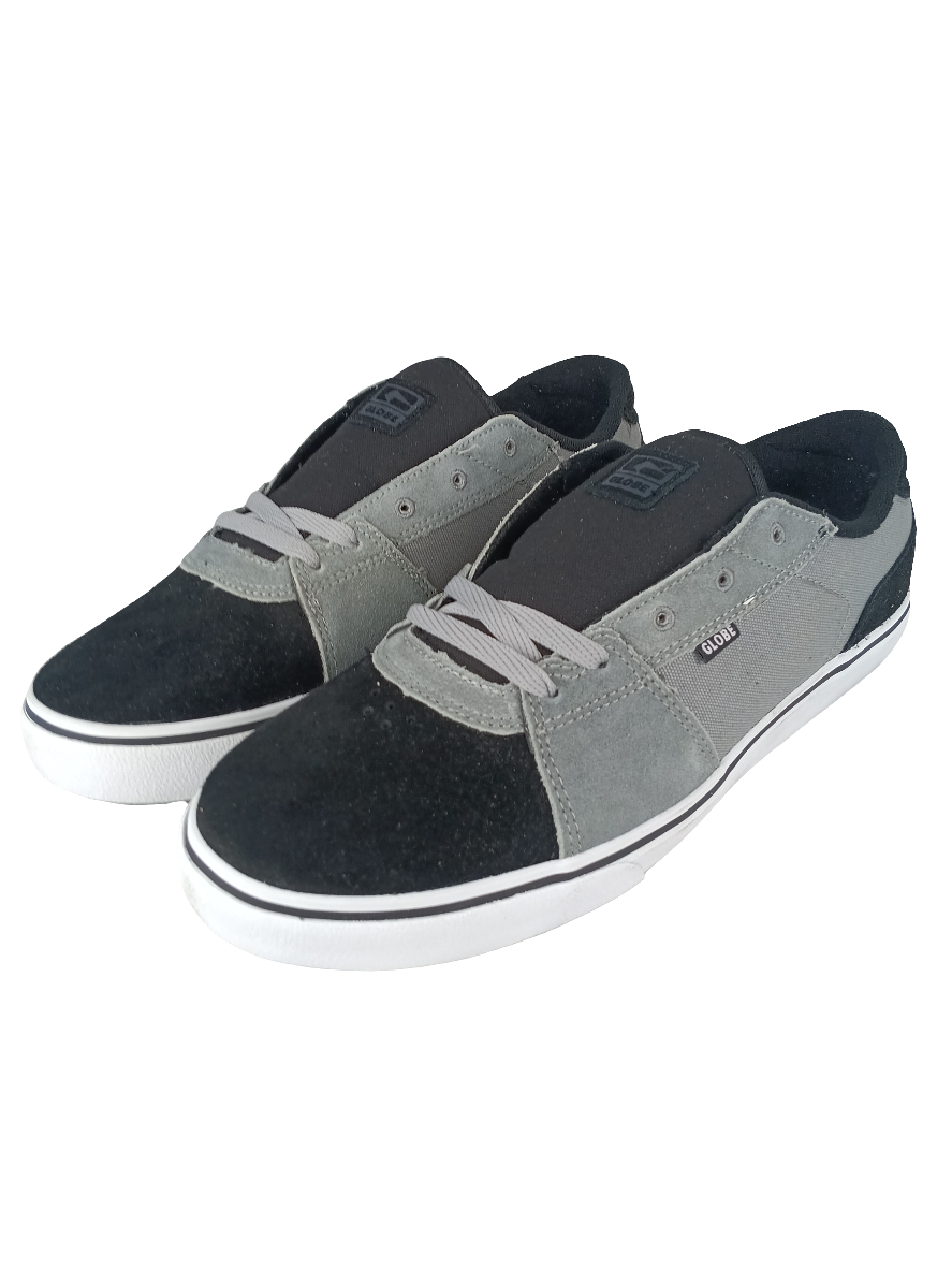 Globe Fate Black Grey Size 10.5 Shoes