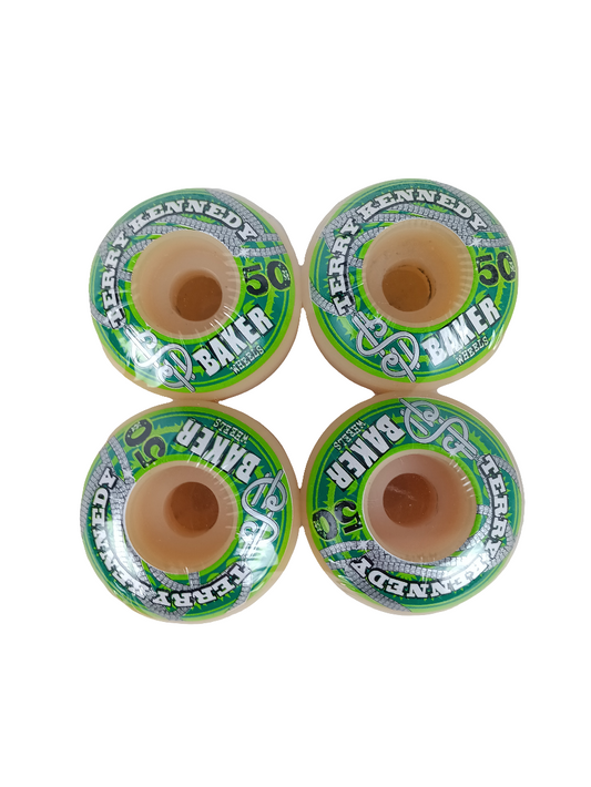 Baker Terry Kennedy Dollar Sign Green White Black 50mm Vintage NOS Wheels