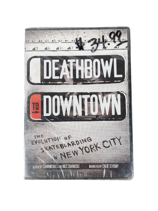 Deathbowl To Downtown The Evolution Of Skateboarding In New York City A Film By Coan Nichols And Rich Charnoski 2 Disk Sealed DVD Video