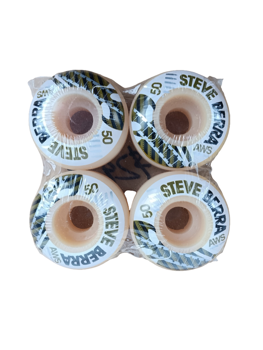 Alien Workshop AWS Steve Berra Alien Gold Black White Size 50MM Vintage NOS Wheels