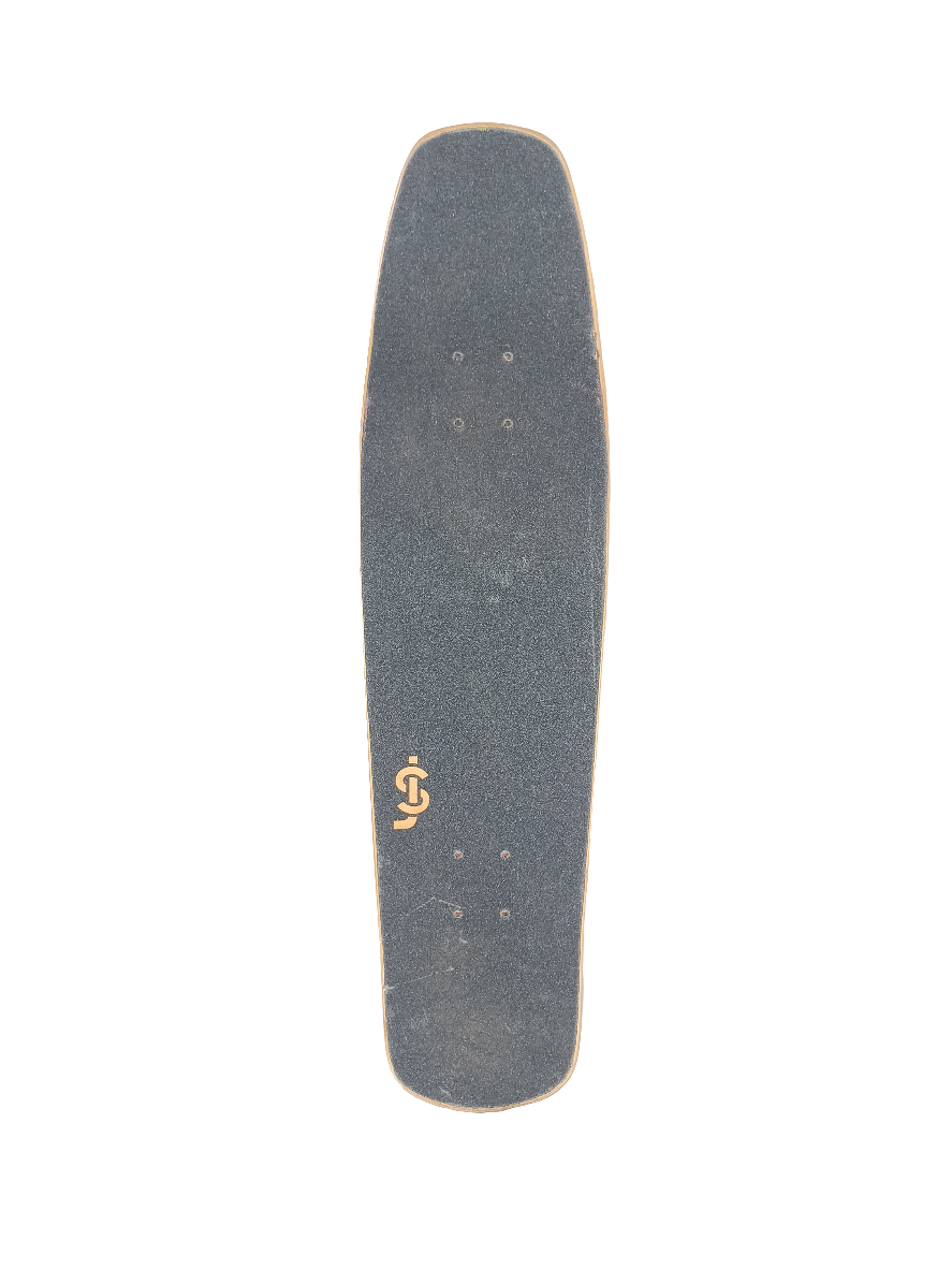 Milo Sport American Flag Grateful Dead Tour of 84 Red White Blue Size 8.25 Pre Gripped Shaped Skateboard Deck