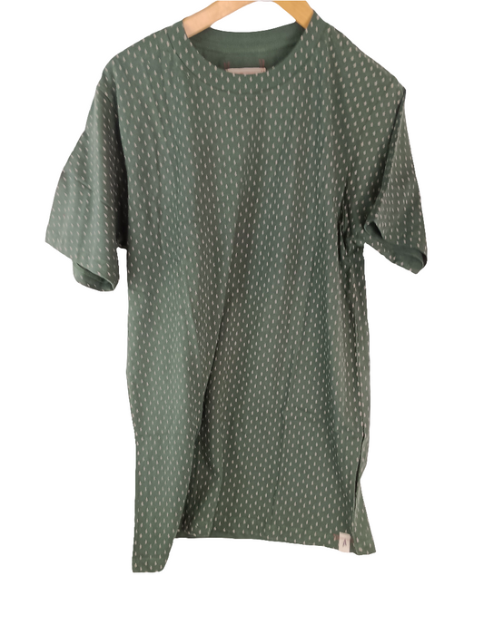 Altamont Icon Polka 300 Green Mens S/s Nte Size Large Shirt