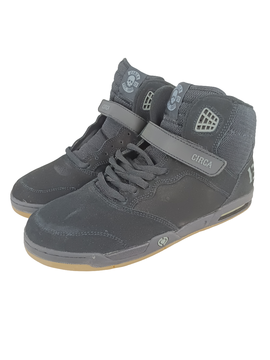 Circa Adrian Lopez Trece Black Gray Gum Mens Size 10.0 Shoes