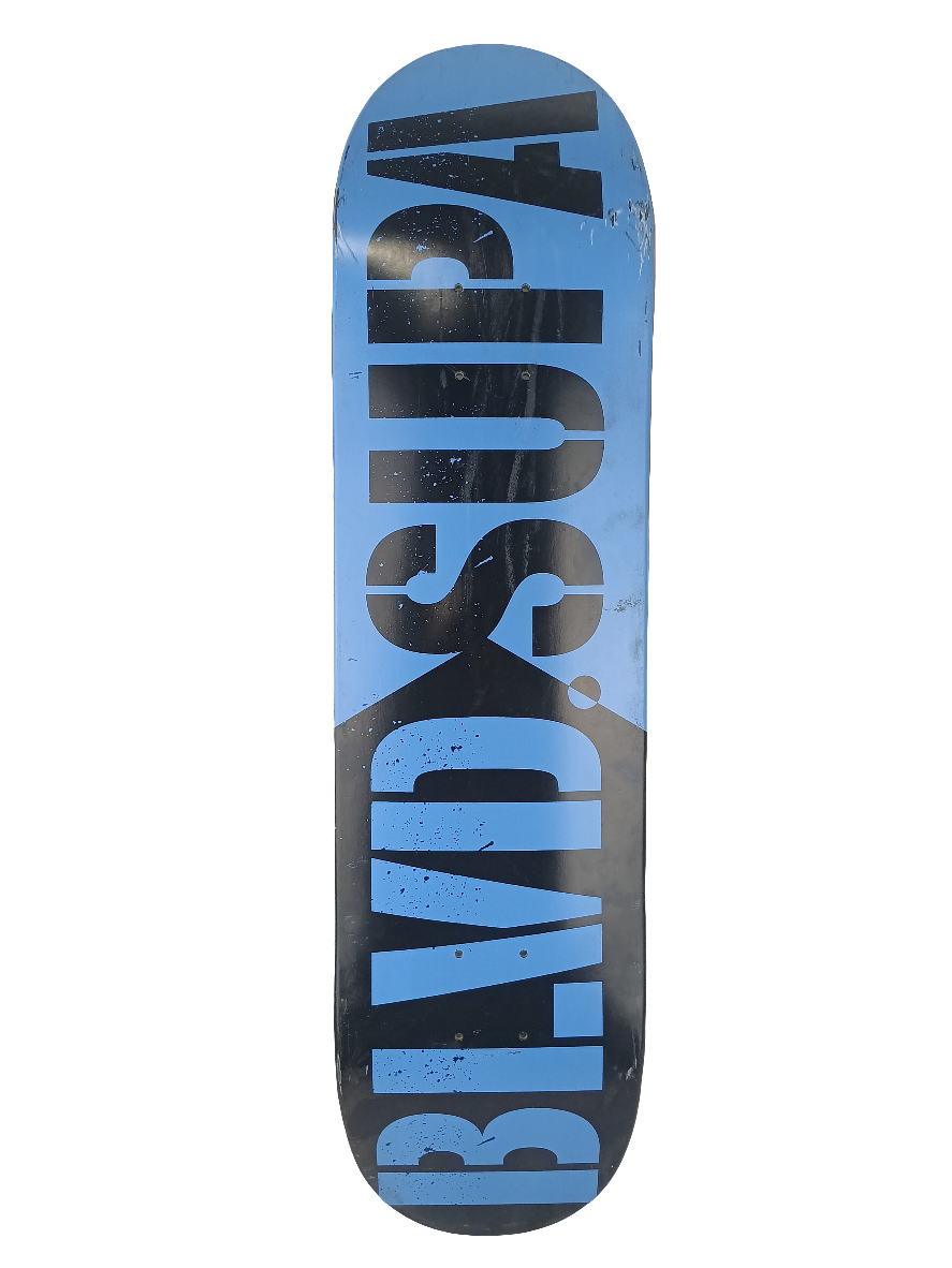 Boulevard Danny Supa Black/Blue 8.0'' Skateboard Deck