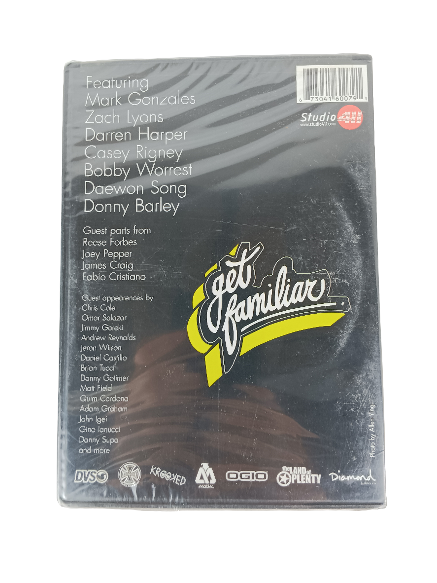Get Familiar A Chris Hall Video Production 2006 Sealed DVD Video