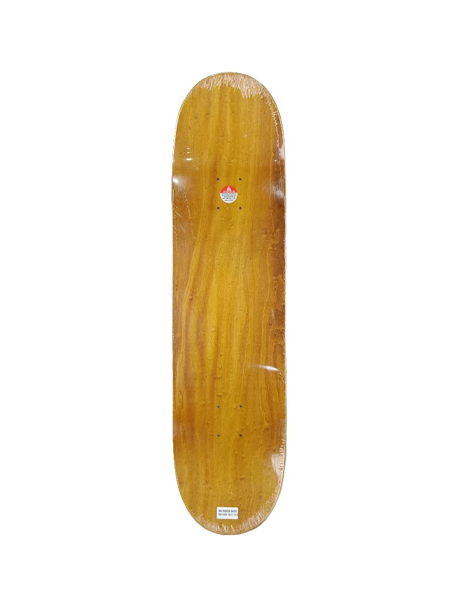 ATM Chris Weissmann Crusty Yellow Blue Red Size 8.1 Vintage NOS Deck