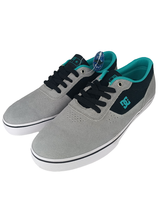 DC Switch S Grey Blue White Size 11 Shoes