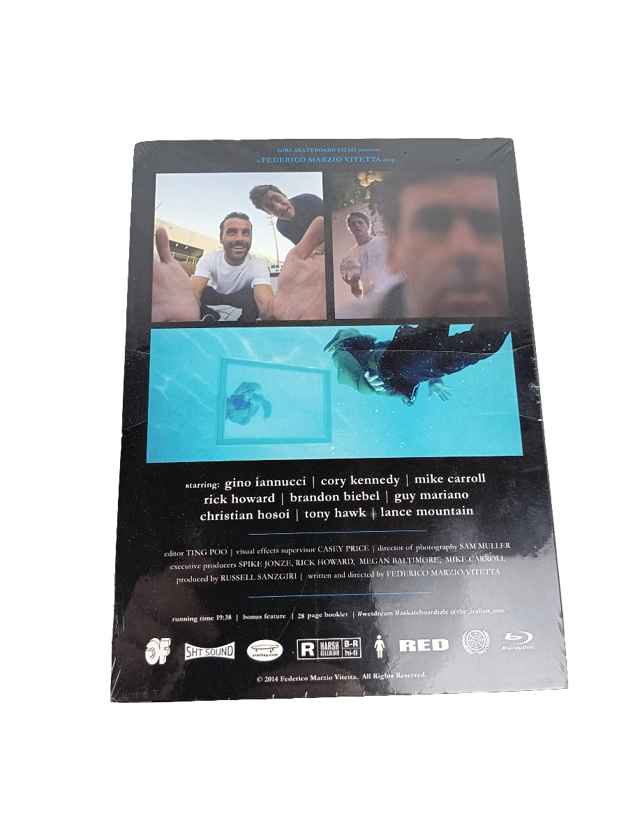 Girl Skateboards Wet Dream A skateboard Tale 2014 Sealed Booklet And DVD Video