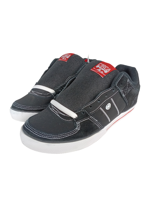 Circa Sierra Fellers Tre Black White Red Mens Size 8.5 Shoes