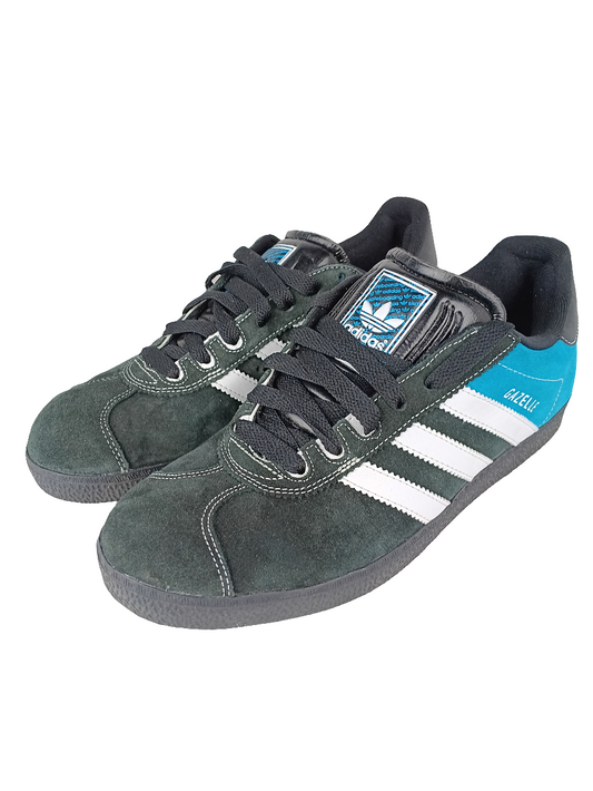Adidas Gazelle Skate Black1 Purcy Runwhi Us Mens Size 8.5 Shoes