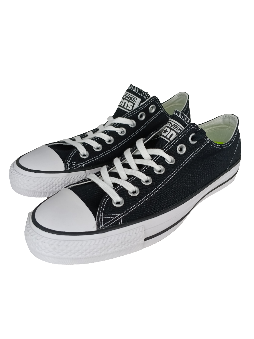 Converse CTAS Pro OX Black/White 144578C US Mens Size 8.5 Shoes