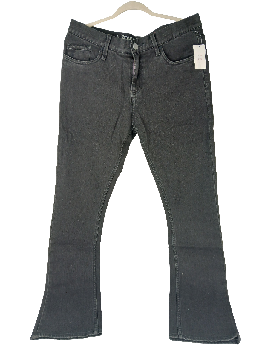 Altamont Andrew Reynolds Alameda Fit Signature Worn Black Denim Size 34 Waist 32 Length Vintage Jeans
