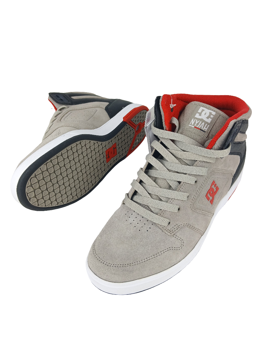 DC Nyjah Huston Nyjah High Tan US Mens Size 8 Team Rider Sample Shoes