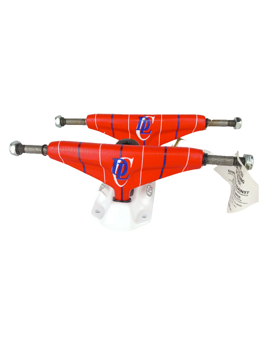 Grind King Daniel Castillo Red White Blue Stripes Mid Size 8.0" Trucks