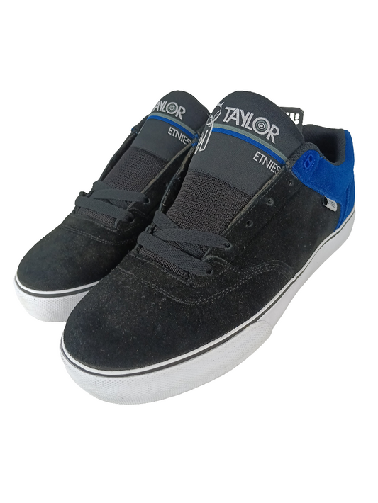 Etnies Mikey Taylor Black Blue White US Mens Size 9.5 Shoes
