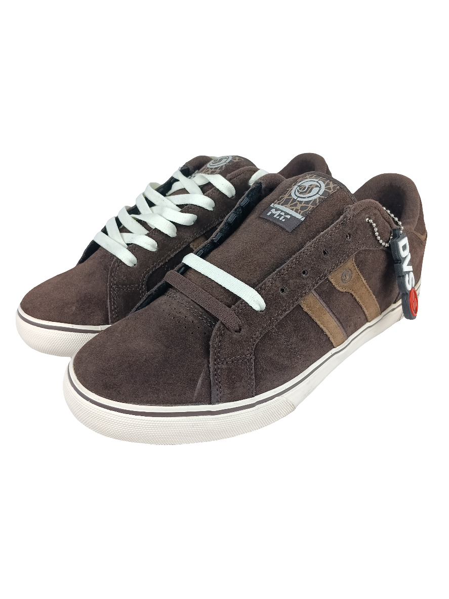 DVS Taylor CT Brown Cream Suede US Mens Size 10.5 Shoes