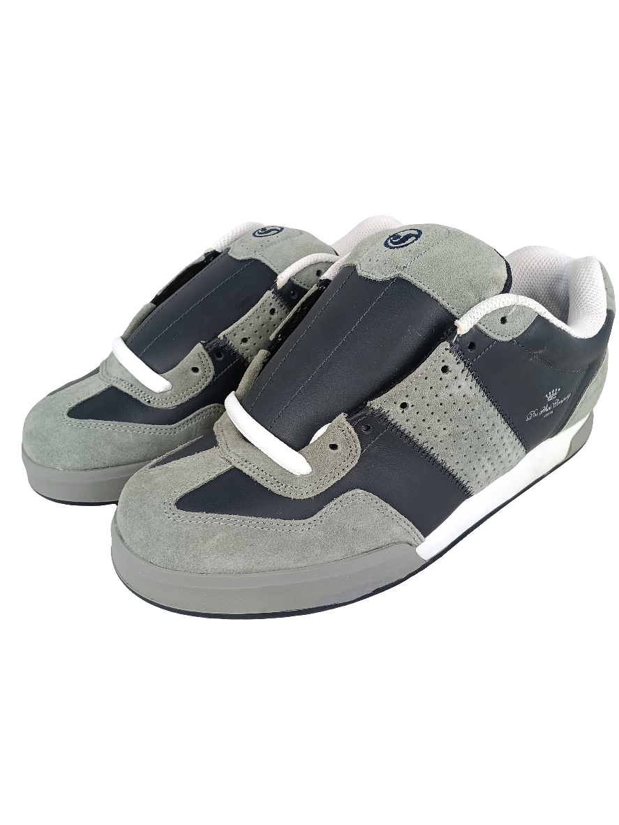 DVS Hudson Grey Suede Us Mens Size 9.0 Shoes