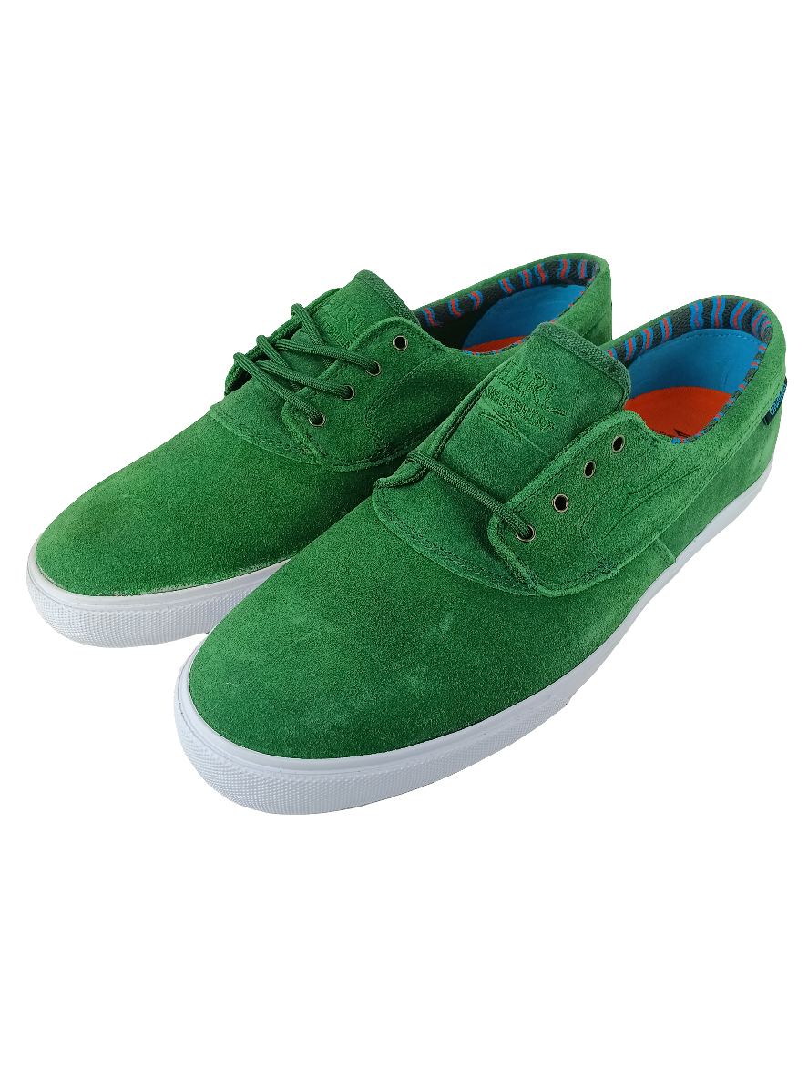 Lakai Camby Earl Emerald Suede Size Shoes