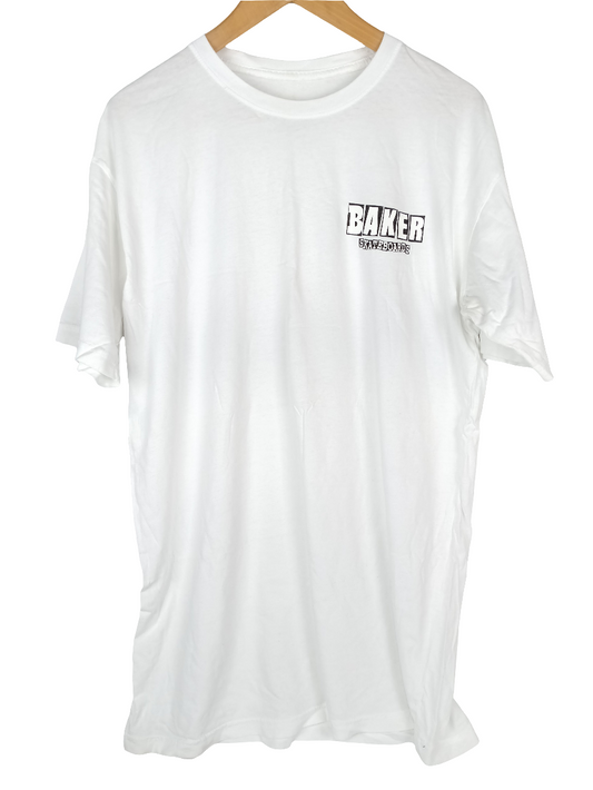 Baker Black White Baker Logo Size XL S/s Shirt