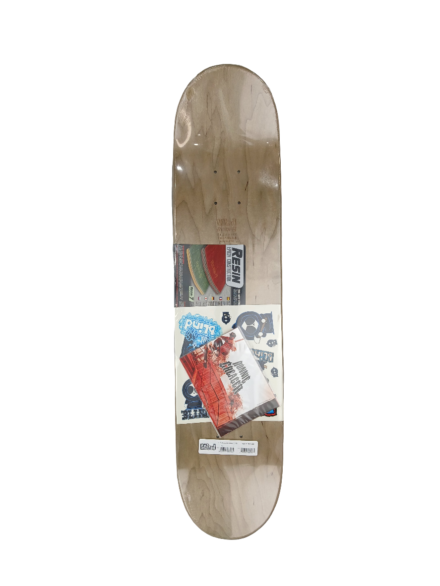 Blind Jake Duncombe Reaper Chaser White Yellow Black Size 7.5" Vintage NOS Deck