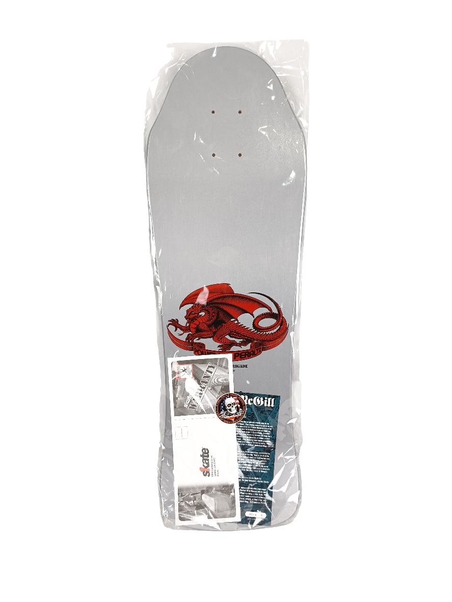 Powell Peralta Bones Brigade Mike Mcgill Skull & Snake Silver White Red Series 12 VIntage NOS Re-Issue Deck