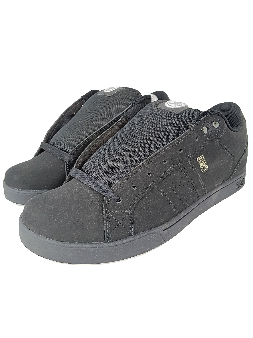 DVS Charge Black Nubuck Mens Size 11.5 Shoes