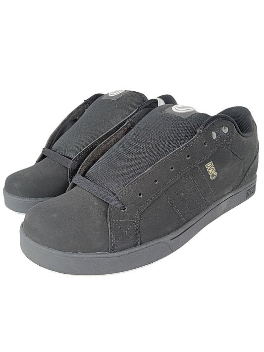 DVS Charge Black Nubuck Mens Size 11.5 Shoes