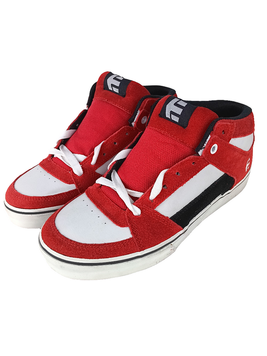 Etnies RVM 617 Black White Red Suede US Mens Size 9.0 Shoes