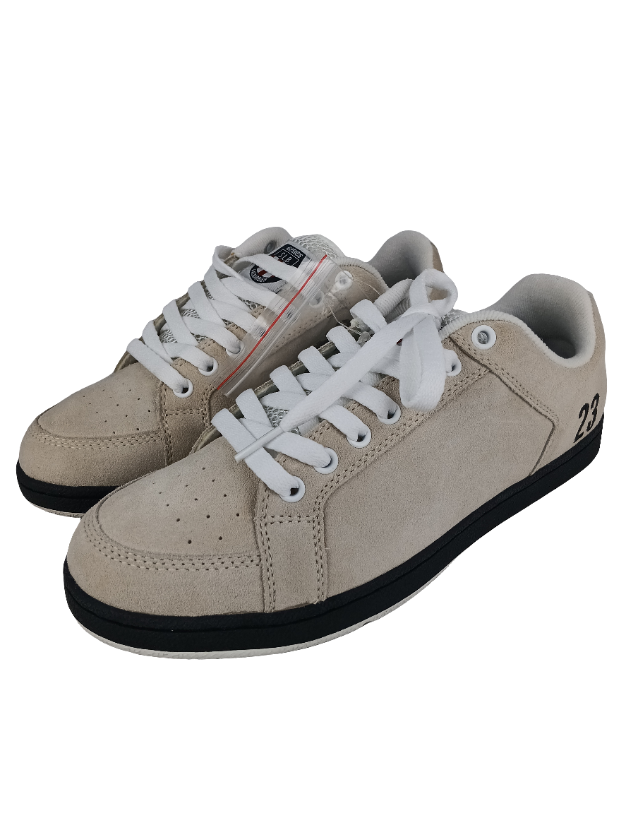 Etnies Sal Barbier Sal 23 White Black Mens Size 9.0 Shoes