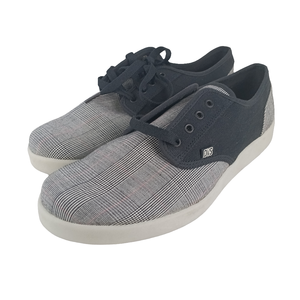 DVS Rico Black Canvas Tweed Us Mens Size 10.5 Shoes