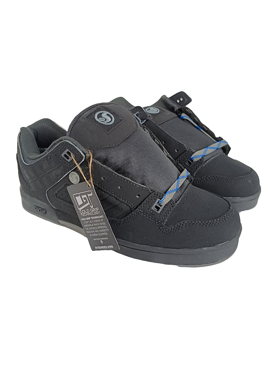 DVS Militia JJ Black Nubuck Mens Size 9.5 Shoes