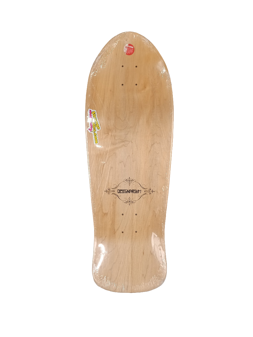 Designarium Natas Kaupus Wes Humpston Sketches Natural Black Red Size 10.4 Vintage NOS Deck