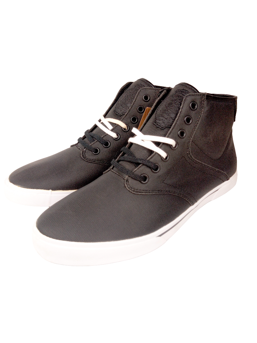 Gravis Dylan Mid LX Black Wax Mens Size 9.5 Shoes