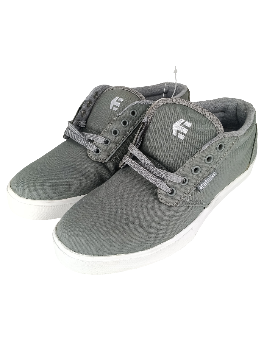 Etnies Jameson 2 Mid Eco Grey White Mens Size 9.5 Shoes